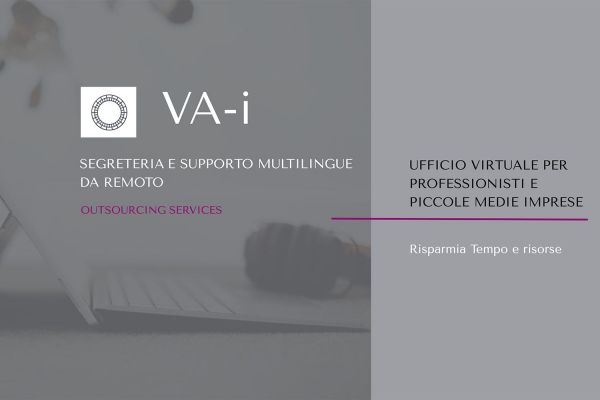 VA-i.  Segreteria e supporto multilingue da remoto