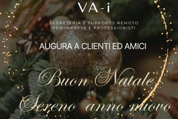Buon Natale e Sereno anno nuovo